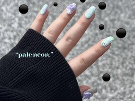 Milky neon.