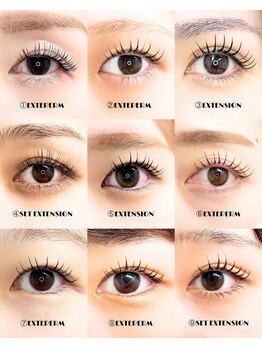パティオアイラッシュ(Patio eyelash)/お客様デザインまとめ