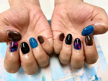 ネイル サロン ヴェレッド(Nail Salon VERED)/波紋アート