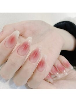 ヘブン 池袋(HEAVEN)/大人のショートボブチークネイル