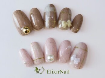エリクサーネイル 長堀橋(Elixir Nail)/定額bカジュアル/クーポン使用