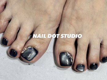 ネイルドットスタジオ 堺筋本町(NAIL DOT STUDIO)/フットネイル フルアート
