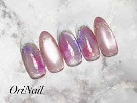 マグネット×ニュアンスフレンチ