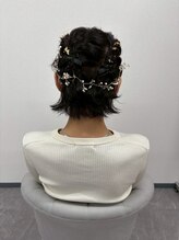 ミカヅキ 赤坂/ブライダルヘアセット！