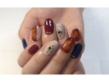 プラスワン/べっ甲ネイル