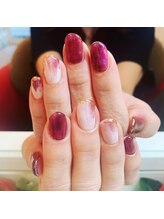 ネイルサロン シェリ(NAIL SALON Cheri)/透け感のあるニュアンスネイル