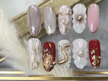 ドナ シェリダ(Dona Cherida)/成人式/お正月/ニュアンスネイル