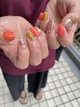 Mネイルアンドカフェ シェレステ/夏！