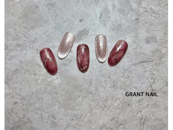 グラントネイル 和歌山店(GRANT NAIL)/マーブルアート☆冷水