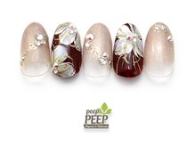 ピッピ 白金台店(peep PEEP)/2025年新春ネイル(成人式)-1