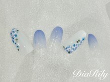 ディアリリー(Dia Rily)/ネモフィラネイル