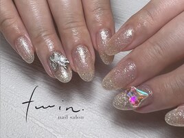 ワンカラー×オプ有