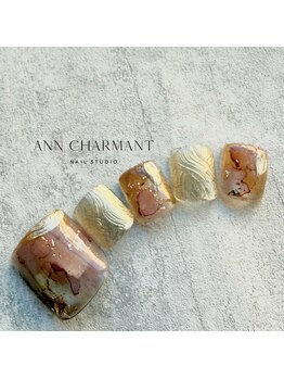 アンシャルマンネイルスタジオ(Ann charmant nail studio)/セレクトデザインコース¥7,300~
