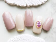 リー 柏駅前(re)/春夏秋冬押し花ネイル