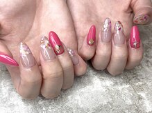 プリズム(PRISM)/ジェルネイルピンクニュアンス