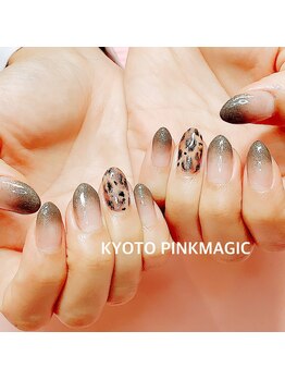 ピンクマジック(PINKMAGIC)/レオパードネイル