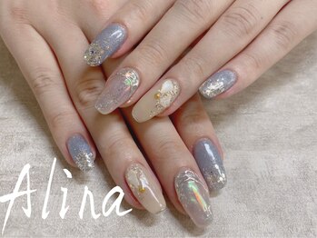 エリナネイルサロン池袋(Alina Nail Salon)/オーロラネイル