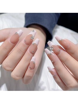 クイーンズビューティーサロン 新宿本店(Queen's beauty salon)/チップ長さだしやり放題