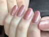 オフ無し◆ピールオフワンカラー◆自分でオフができるネイル　¥4400