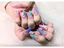 【スカルプ】3Dアートネイル