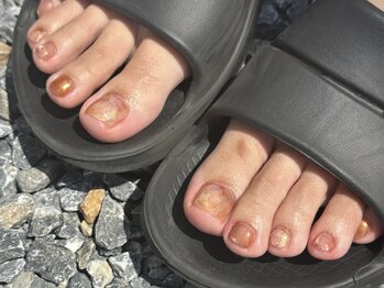 アウラ(Aula)/【foot】オレンジニュアンス