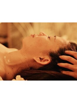 ヘッドスパで癒されたい