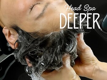 ディーパー(DEEPER)の写真/【首・肩の重だるさ/慢性的な疲れに◎】本格ヘッドスパ＆マッサージで“男の疲労”を深部から解放！