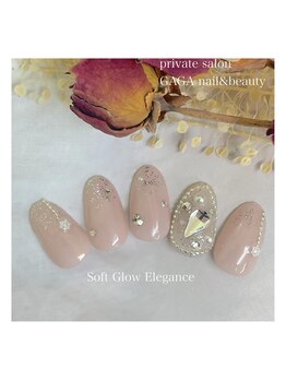 ガガ ネイルアンドビューティー(GAGA)/winter nail /定額ネイル