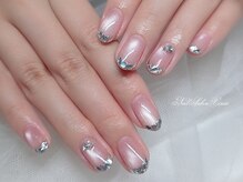 ネイルサロン ヴィクシア(Nail Salon VIXIA)の雰囲気(ガラスフレンチ☆【マグネットカラーに変更+2000円】)