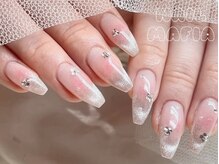 ネイルマフィア 新宿(NAIL MAFIA)/チークネイル/マグフレンチ