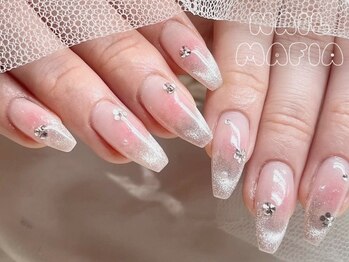 ネイルマフィア 新宿(NAIL MAFIA)/チークネイル/マグフレンチ