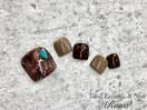 フットデザインネイル【¥6840】