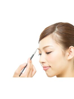 アイブロウメニューがあるサロン