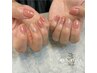 定額シンプルアートコース【HAND】期間限定　ご新規様オフ代無料　¥6800