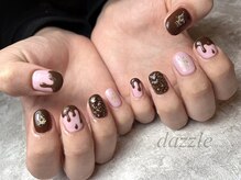 ダズル(dazzle)/バレンタインネイル