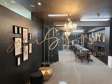シシュ 京都店(SyiSyu)の雰囲気（黒を基調としたスタイリッシュサロン♪）