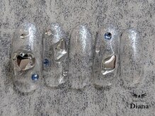 ディアナ 水戸赤塚店(DIANA)/定額ネイル　A-150　6,980円