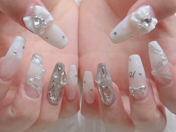 バーロビューティールーム ヨコハマ(Balo Beauty Room Yokohama)/スノープリンセスネイル