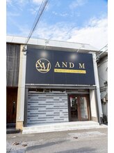 アンドエム(&M)/サロン前に駐車場も完備◎