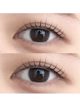 ホワイトアイ 広島(WHITE EYE)の写真/【次世代まつ毛パーマ《ラッシュリフト》×美眉アイブロウスタイリング】目元に合わせたデザインで印象UP♪