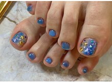 ネイル スパ ココプラス(Nail spa Cocoplus)/縦グラオーシャンネイル
