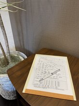 ココロ(KoKoRo)/３.カウンセリングシート