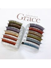 ネイル アンド アイラッシュ グレイス(Grace)/カラーフラットマットラッシュ
