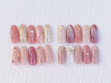 ミラン 上尾(miRAN)/ピンク綺麗めネイル♪