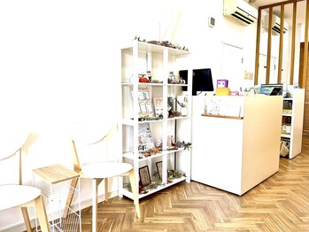 ミニョンアイラッシュデザインサロン 北花田店/季節ごとに変わるディスプレイ♪