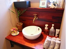 リリメリア(Lilimellia)/こだわって手作りした洗面台☆