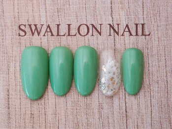 スワロンネイル(SWALLON NAIL)/５・６月定額ネイル