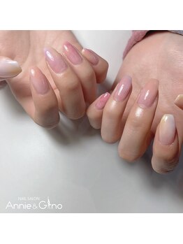 ネイルサロン アニーアンドジーノ シド(NAIL SALON Annie&Gino shido)/シンプル10本アート