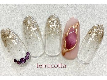 はあとねいる 王子店/【7月限定アート】テラコッタ