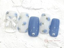 ネイルメゾン 池袋店(NAIL MAISON)/フラワーリボン¥10550